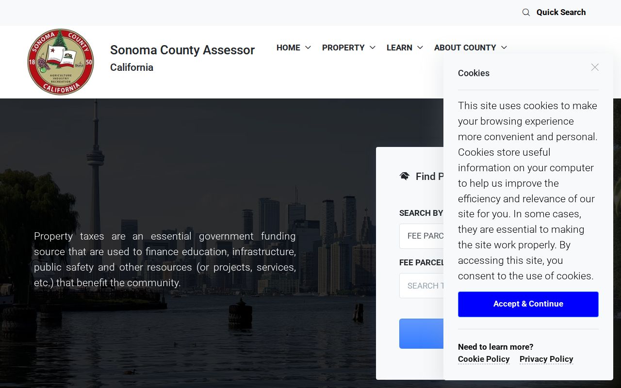 Rohnert Park residents directory assessor property search